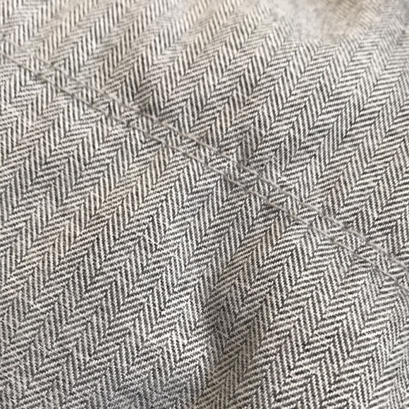 OLD NAVY Gray Herringbone Pattern Puffy Vest - XS - Picture 5 of 9